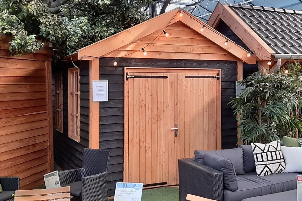 Tuinhuis Douglas Trendhout Betula 350 x 400 cm Outlet