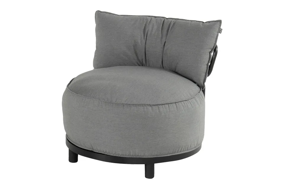 Hartman | Emma Round Loungestoel | Mid Grey