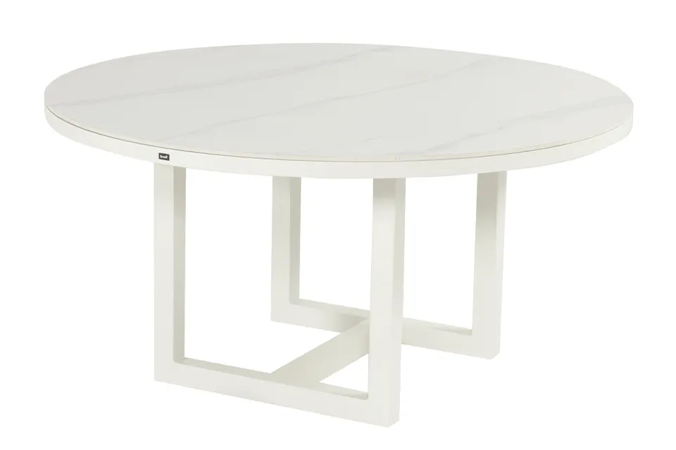Hartman | Luto Tuintafel Ø150 cm | Royal White