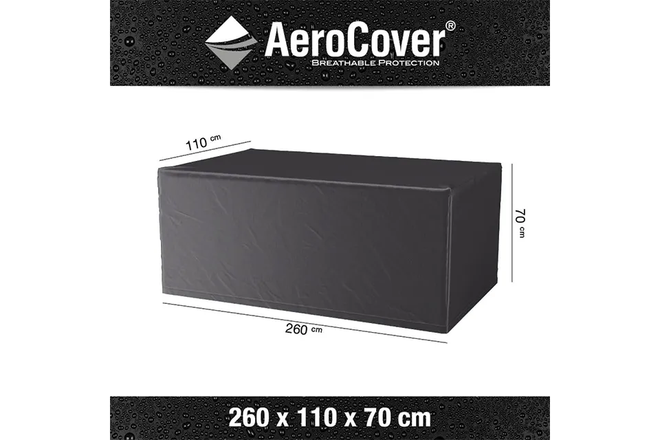 AeroCover | Tafelhoes 260 x 110 x 70(h) cm AeroCover | Tafelhoes 260 x 110 x 70(h) cm