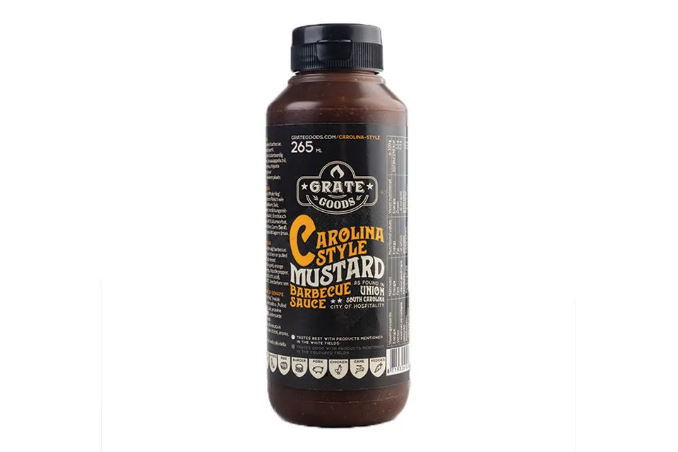 Grate Goods | Carolina Mustard BBQ Sauce | 265 ml. Grate Goods | Carolina Mustard BBQ Sauce | 265 ml.