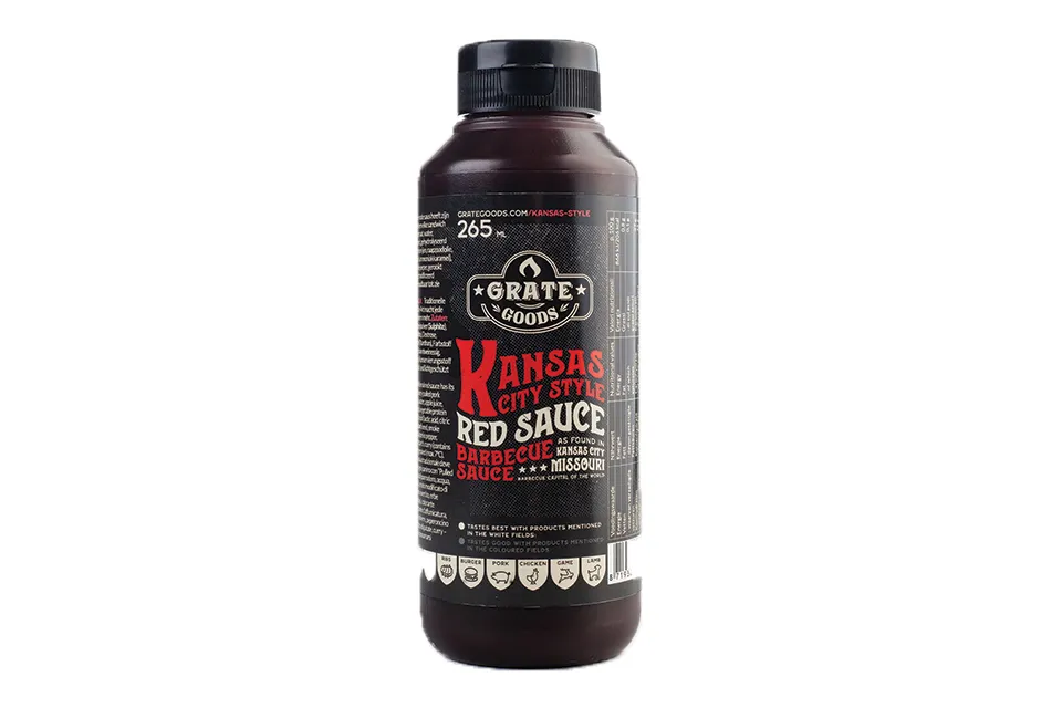 Grate Goods | Kansas City Red BBQ Sauce | 265 ml. Grate Goods | Kansas City Red BBQ Sauce | 265 ml.