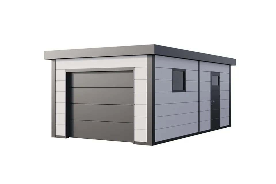 Telluria | Garage 3654G | Wit-Antraciet Telluria | Garage 3654G | Wit-Antraciet