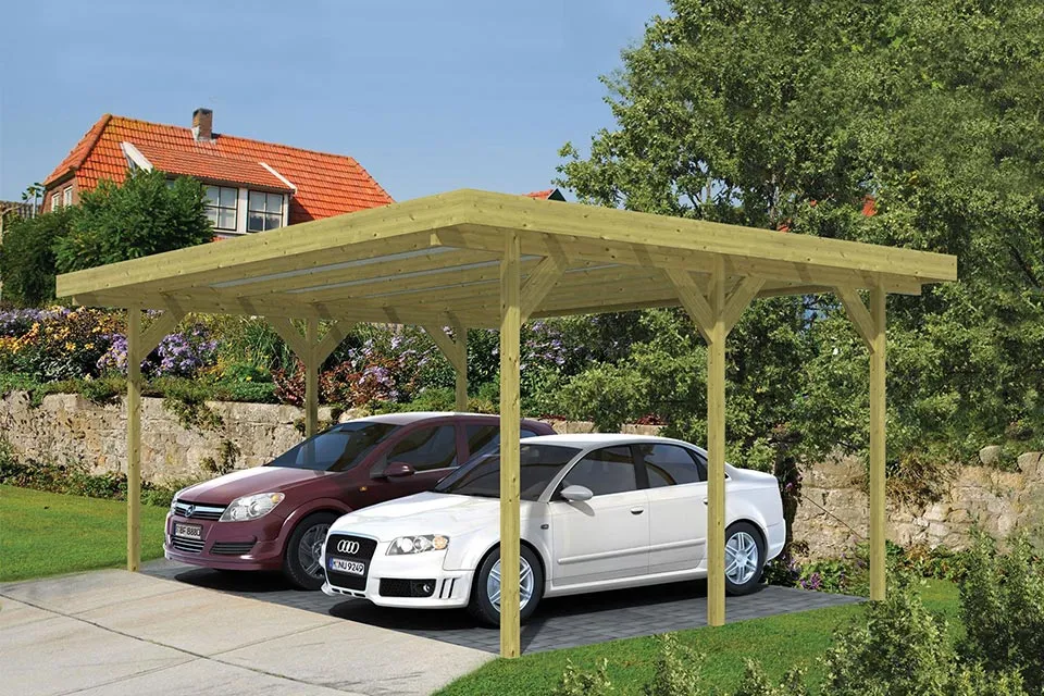 Tuindeco | Carport Dubbel