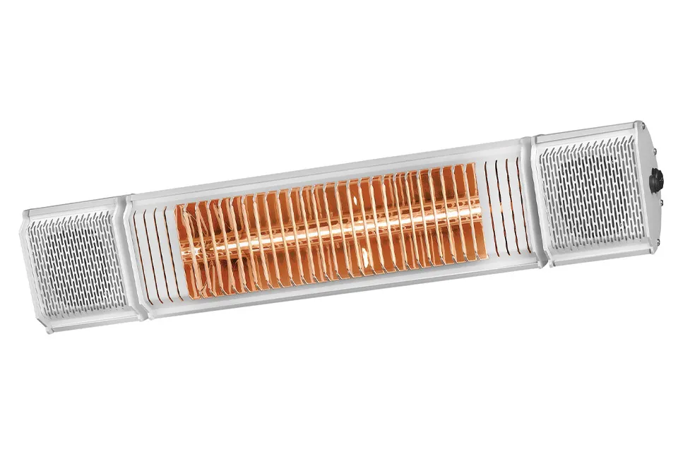 Eurom | Heat and Beat Wit | Infrarood Verwarming Eurom | Heat and Beat Wit | Infrarood Verwarming