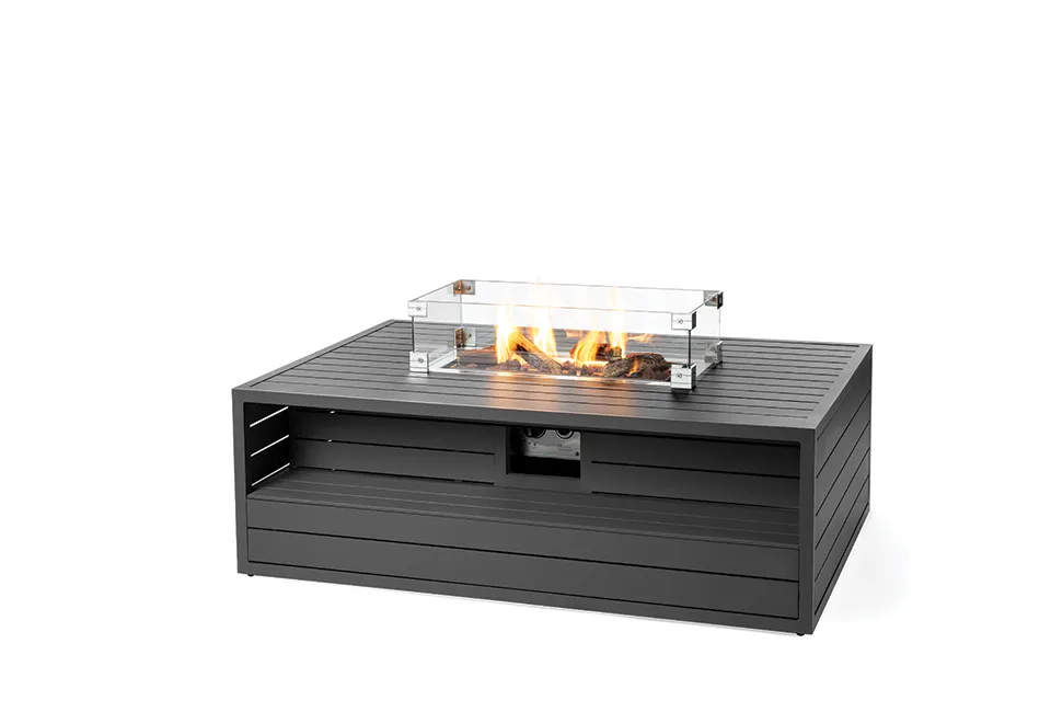 Happy Cocooning | Terrashaard Rechthoek Aluminium | Antraciet Happy Cocooning | Terrashaard Rechthoek Aluminium | Antraciet