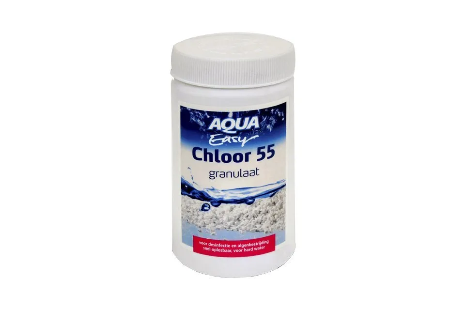 Aqua Easy | Chloor 55% Granulaat | Pot 1 kilo Aqua Easy | Chloor 55% Granulaat | Pot 1 kilo