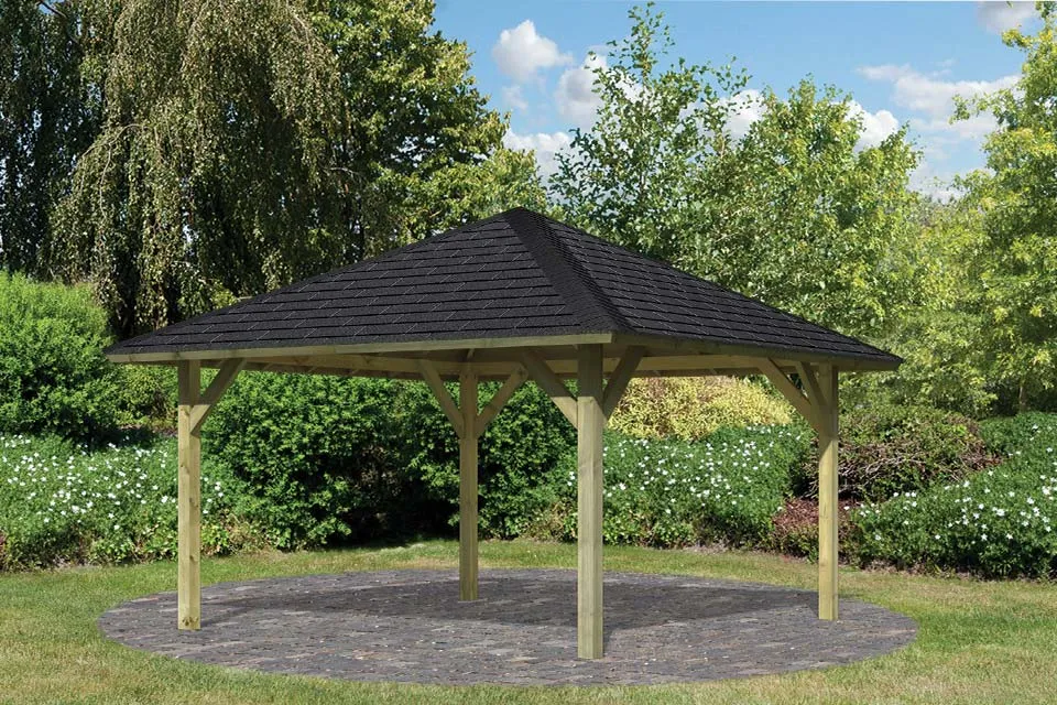 Karibu | Paviljoen Holm 1 met Dakshingles Karibu | Paviljoen Holm 1 met Dakshingles