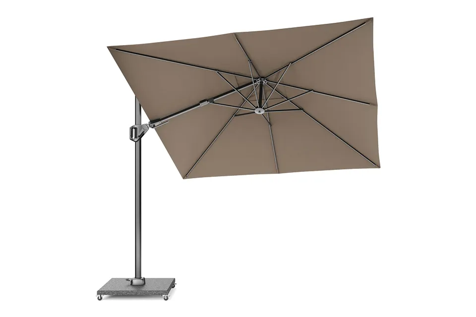 Platinum Zweefparasol Voyager T² 270 x 270 cm Havanna