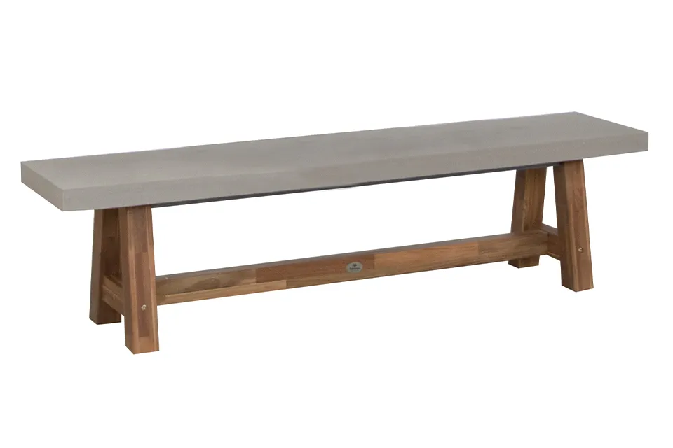 Fonteyn | Tuinbank Monda 180 x 40 cm | Betonlook/Acacia Fonteyn | Tuinbank Monda 180 x 40 cm | Betonlook/Acacia