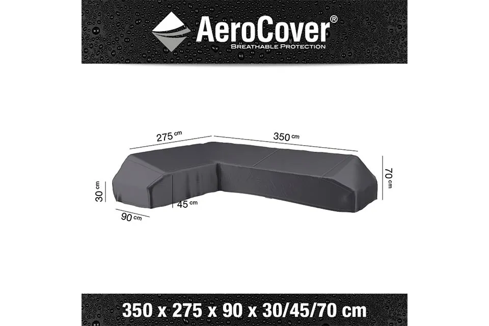 AeroCover | Loungesethoes 350 x 275 x 90 x 30-45-70(h) | L-Platform Links AeroCover | Loungesethoes 350 x 275 x 90 x 30-45-70(h) | L-Platform Links
