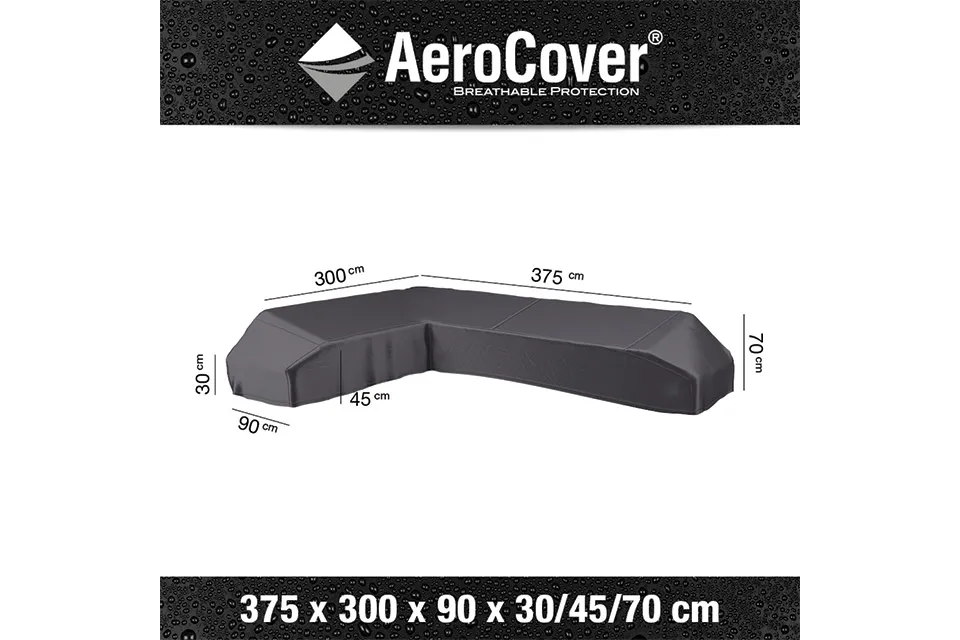 AeroCover Loungesethoes 375 x 300 x 90 x 30 45 70h L Platform Links