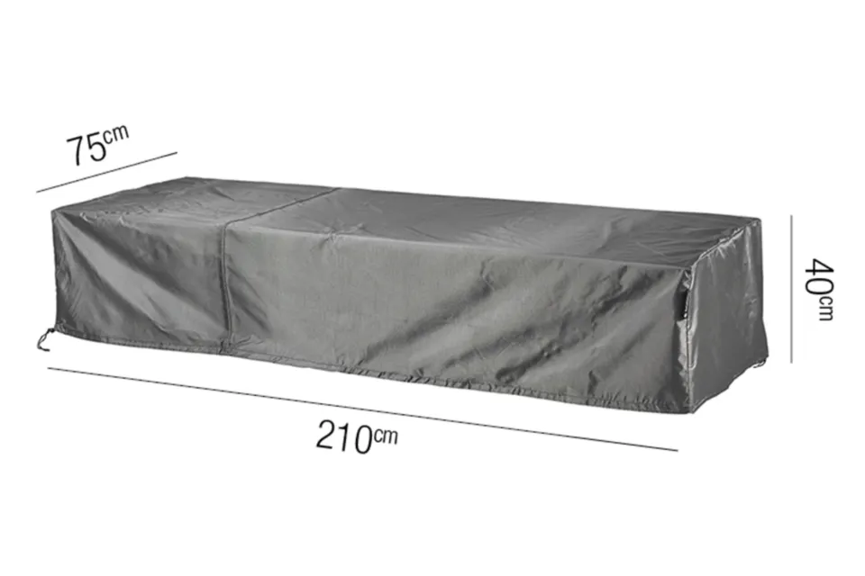 AeroCover | Ligbedhoes 210 x 75 x 40(h) cm AeroCover | Ligbedhoes 210 x 75 x 40(h) cm