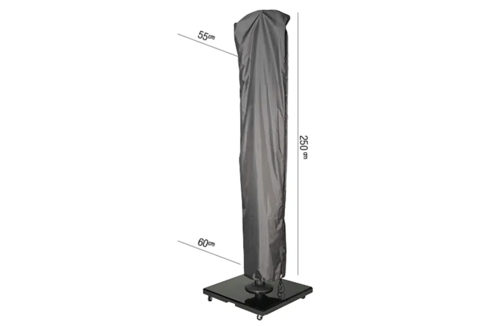 AeroCover | Zweefparasolhoes 250(h) x 55-60 cm AeroCover | Zweefparasolhoes 250(h) x 55-60 cm