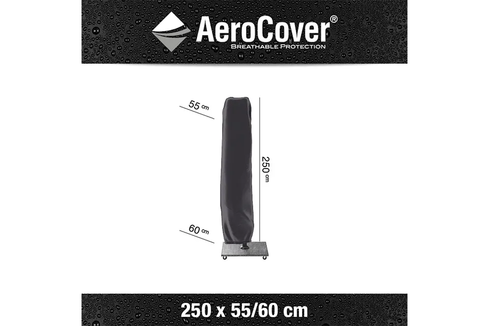 AeroCover | Zweefparasolhoes 250(h) x 55-60 cm AeroCover | Zweefparasolhoes 250(h) x 55-60 cm