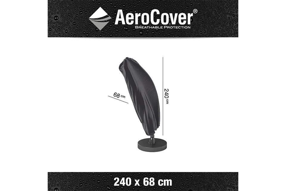 AeroCover Zweefparasolhoes 240h x 68 cm