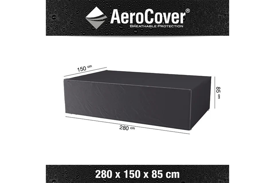AeroCover | Tuinsethoes 280 x 150 x 85(h) cm AeroCover | Tuinsethoes 280 x 150 x 85(h) cm