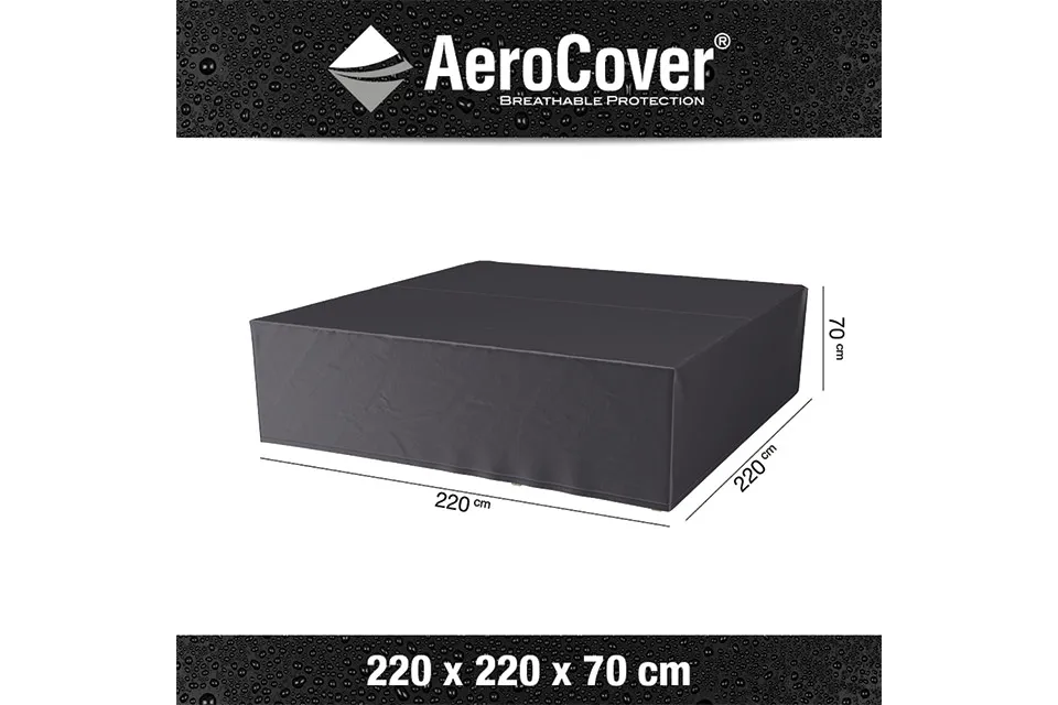 AeroCover Loungesethoes 220 x 220 x 70h cm