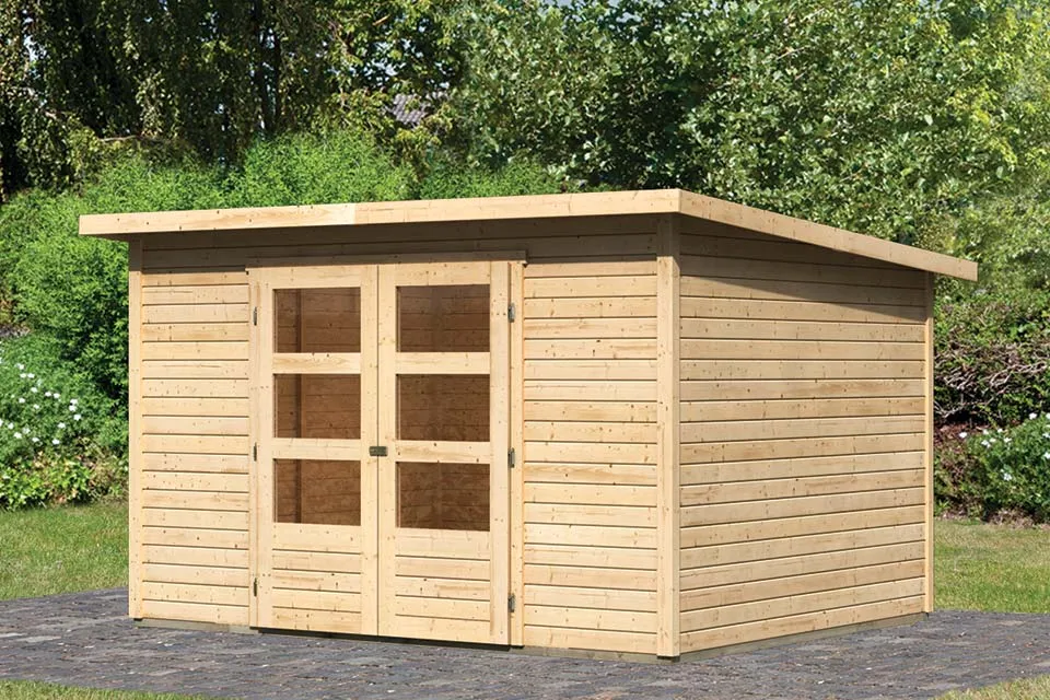 Woodfeeling | Tuinhuis Stockach 5 | Onbehandeld Woodfeeling | Tuinhuis Stockach 5 | Onbehandeld