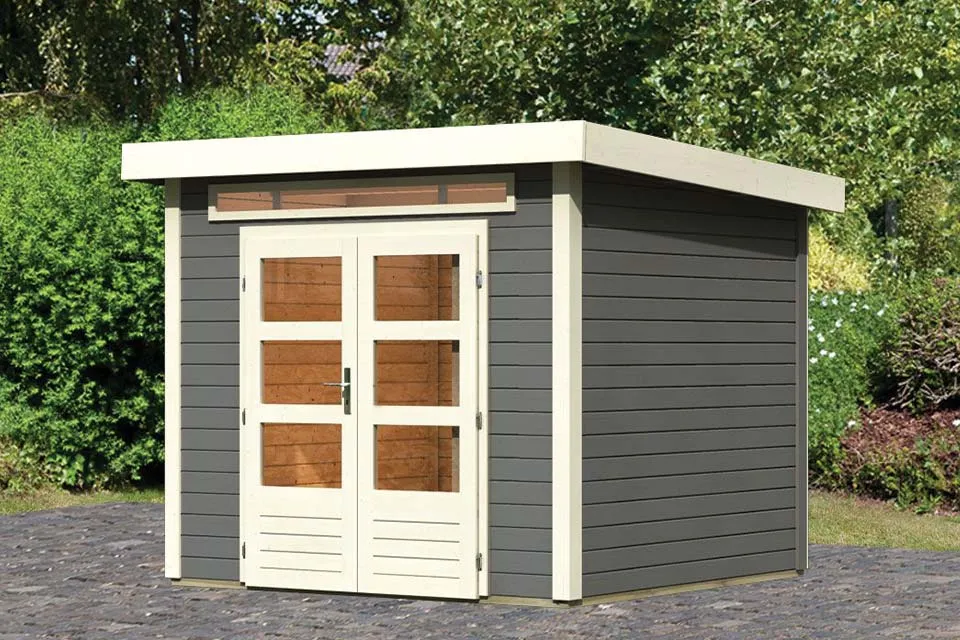 Woodfeeling | Tuinhuis Kandern 3 | Terragrijs Woodfeeling | Tuinhuis Kandern 3 | Terragrijs