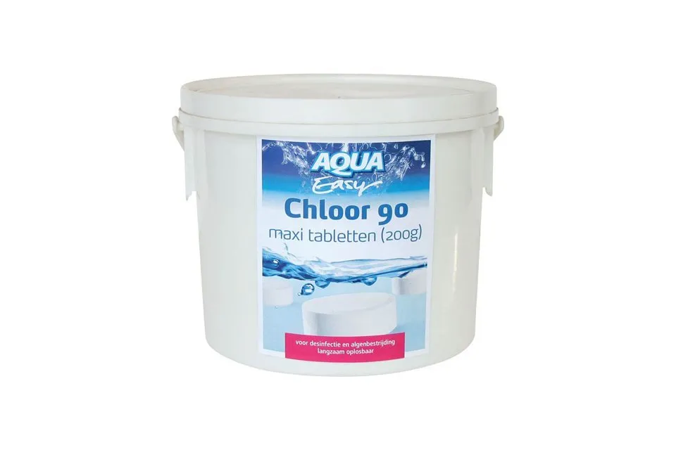 Aqua Easy | Chloor 90/200 Tabletten | Emmer 5 kilo Aqua Easy | Chloor 90/200 Tabletten | Emmer 5 kilo