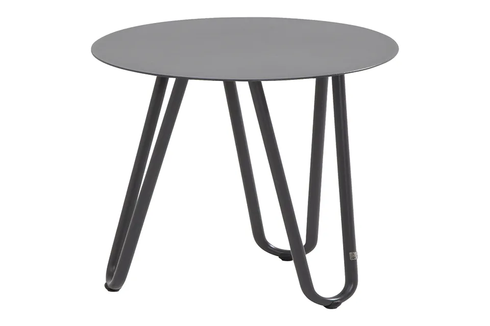 4 Seasons Outdoor | Bijzettafel Cool 42 x 40(h) cm | Antraciet 4 Seasons Outdoor | Bijzettafel Cool 42 x 40(h) cm | Antraciet
