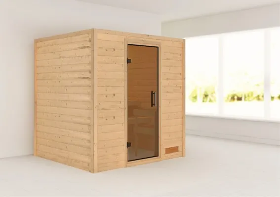 Woodfeeling | Sauna Anja | Antracietglas Woodfeeling | Sauna Anja | Antracietglas