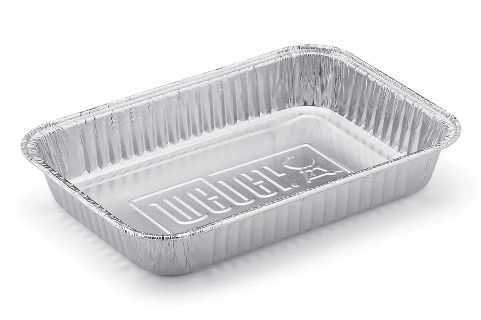 Weber | Aluminium Lekbakjes Klein | Set/10 Weber | Aluminium Lekbakjes Klein | Set/10