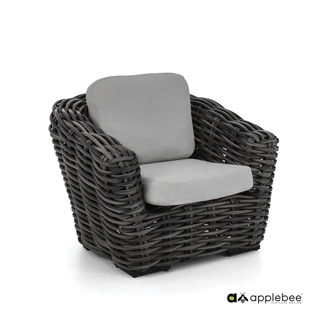 Apple Bee | Loungestoel Palm Bay | Black Wash Apple Bee | Loungestoel Palm Bay | Black Wash