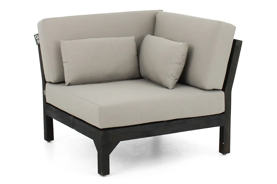 Apple Bee | Hoekelement XXL-Factor | Black Teak Apple Bee | Hoekelement XXL-Factor | Black Teak