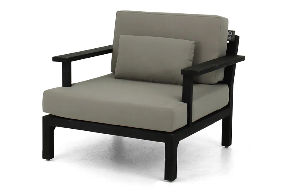 Apple Bee | Loungestoel XXL-Factor | Black Teak Apple Bee | Loungestoel XXL-Factor | Black Teak
