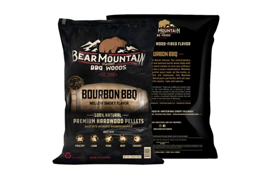 Bear Mountain | Bourbon BBQ Craft Blend Pellets | 9,07kg Bear Mountain | Bourbon BBQ Craft Blend Pellets | 9,07kg