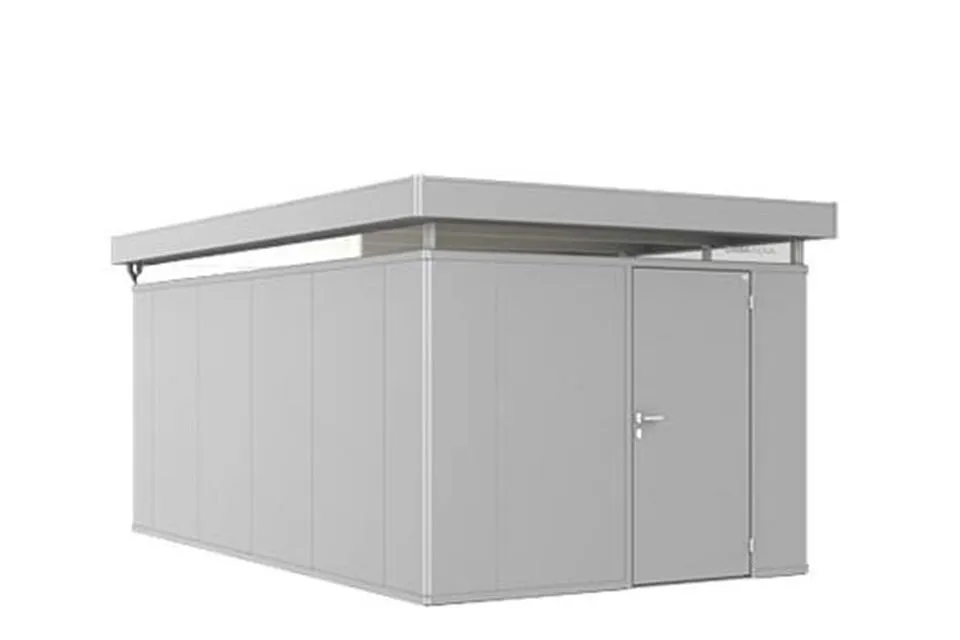 Biohort | Berging CasaNova 3 x 5 | Deur Rechtsdraaiend | Zilver-Metallic Biohort | Berging CasaNova 3 x 5 | Deur Rechtsdraaiend | Zilver-Metallic