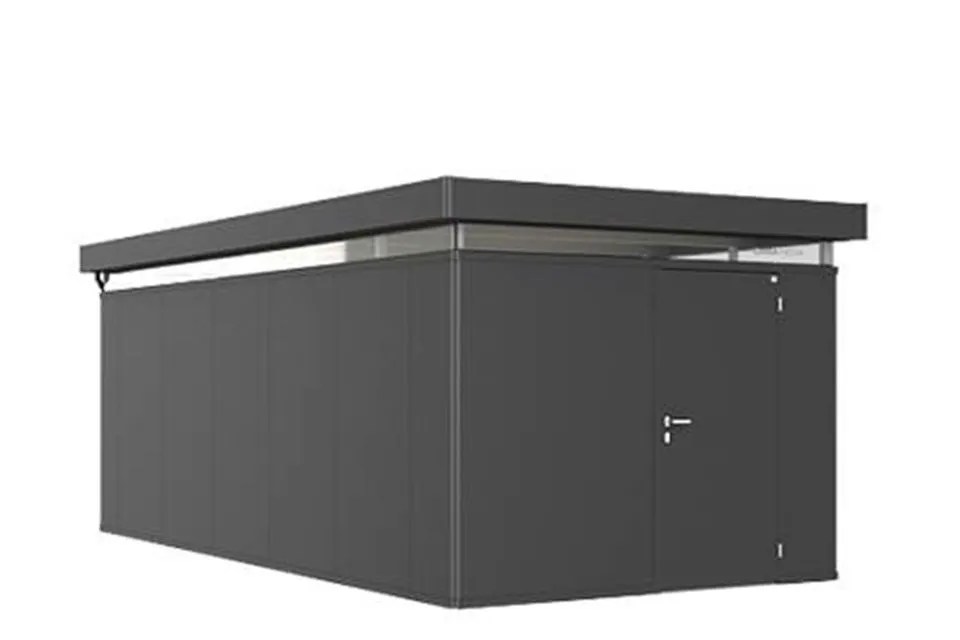 Biohort | Berging CasaNova 3 x 6 | Deur Rechtsdraaiend | Donkergrijs-Metallic Biohort | Berging CasaNova 3 x 6 | Deur Rechtsdraaiend | Donkergrijs-Metallic