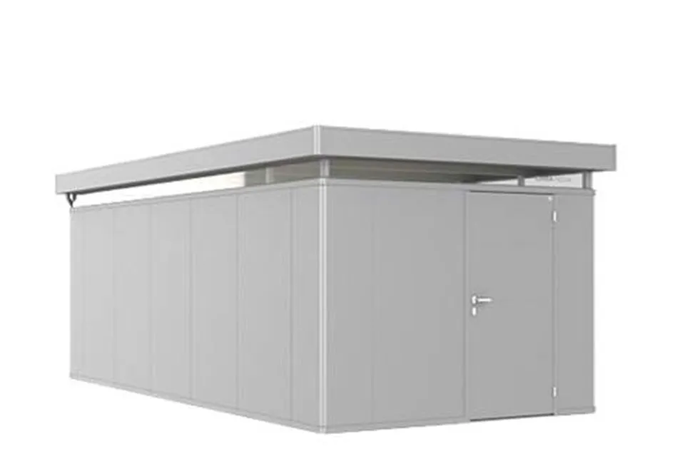 Biohort | Berging CasaNova 3 x 6 | Deur Rechtsdraaiend | Zilver-Metallic Biohort | Berging CasaNova 3 x 6 | Deur Rechtsdraaiend | Zilver-Metallic