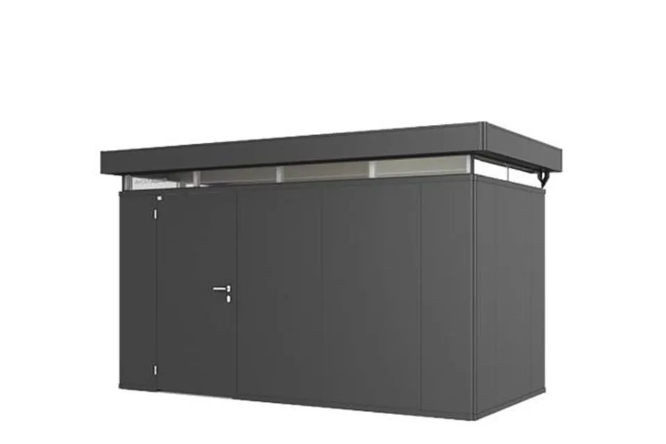 Biohort | Berging CasaNova 4 x 2 | Deur Linksdraaiend | Donkergrijs-Metallic Biohort | Berging CasaNova 4 x 2 | Deur Linksdraaiend | Donkergrijs-Metallic