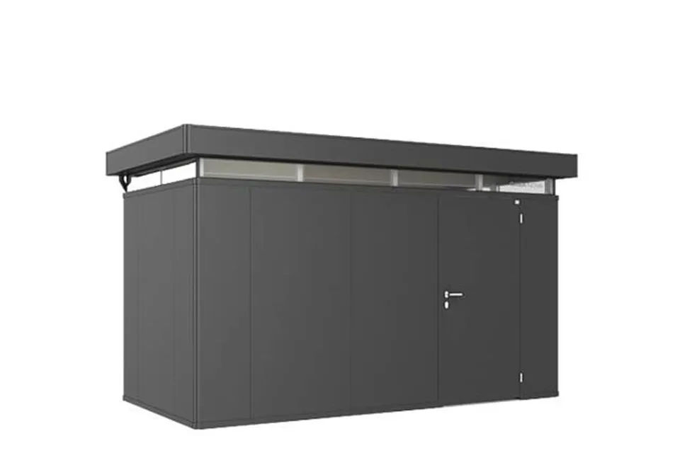 Biohort | Berging CasaNova 4 x 2 | Deur Rechtsdraaiend | Donkergrijs-Metallic Biohort | Berging CasaNova 4 x 2 | Deur Rechtsdraaiend | Donkergrijs-Metallic