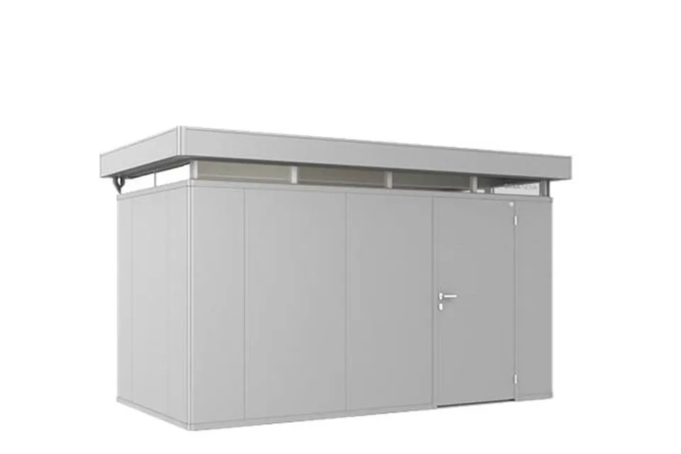 Biohort | Berging CasaNova 4 x 2 | Deur Rechtsdraaiend | Zilver-Metallic Biohort | Berging CasaNova 4 x 2 | Deur Rechtsdraaiend | Zilver-Metallic