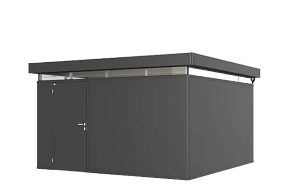 Biohort | Berging CasaNova 4 x 4 | Deur Linksdraaiend | Donkergrijs-Metallic Biohort | Berging CasaNova 4 x 4 | Deur Linksdraaiend | Donkergrijs-Metallic
