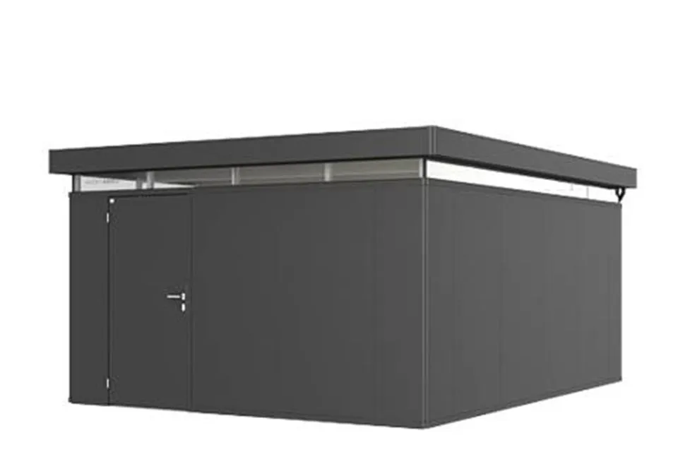 Biohort | Berging CasaNova 4 x 5 | Deur Linksdraaiend | Donkergrijs-Metallic Biohort | Berging CasaNova 4 x 5 | Deur Linksdraaiend | Donkergrijs-Metallic