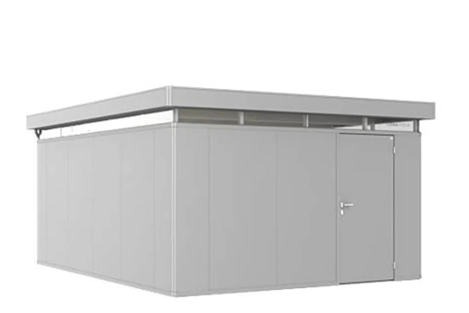 Biohort | Berging CasaNova 4 x 5 | Deur Rechtsdraaiend | Zilver-Metallic Biohort | Berging CasaNova 4 x 5 | Deur Rechtsdraaiend | Zilver-Metallic
