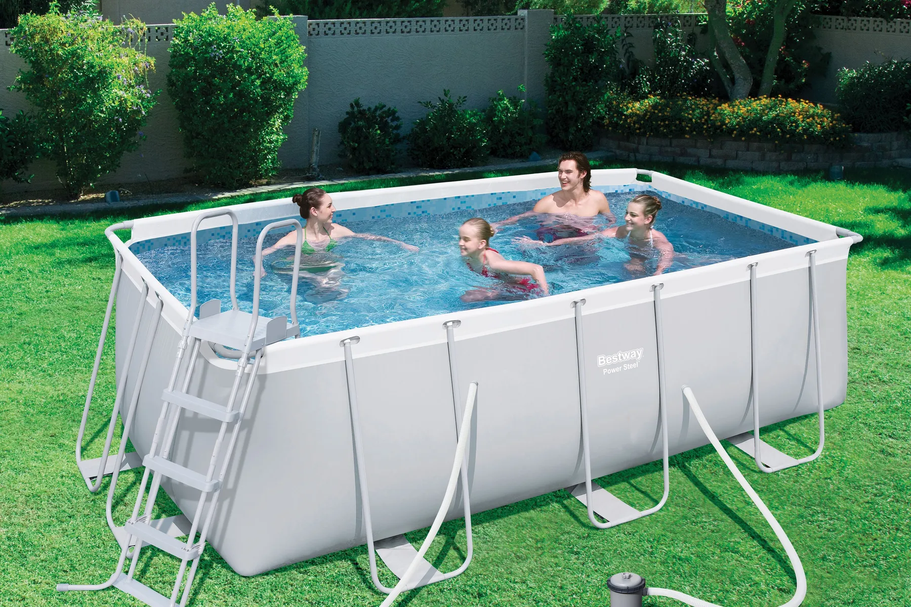 Bestway | Zwembad Power Steel 412 x 201 x 122 cm Bestway | Zwembad Power Steel 412 x 201 x 122 cm