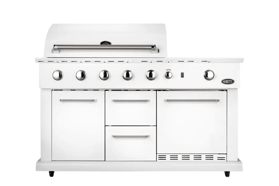 Boretti | Luciano Outdoor Kitchen Incl. Koelkast | Wit