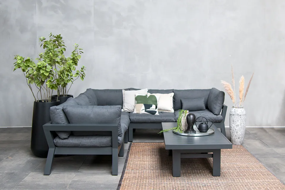 Fonteyn | Loungeset Borra | Antraciet Fonteyn | Loungeset Borra | Antraciet