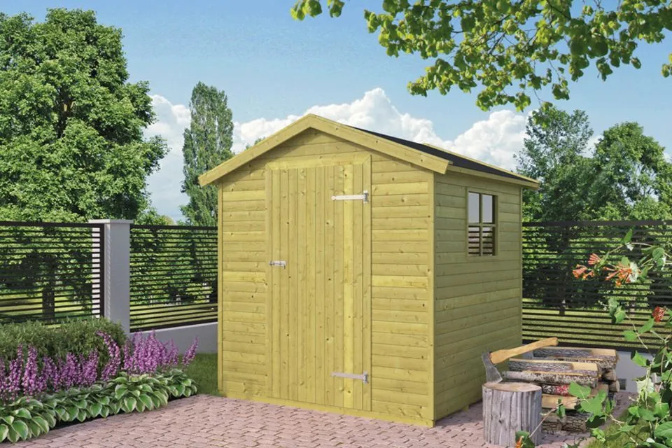 Tuindeco | Tuinhuis Boudewijn | Hogedruk Gempregneerd