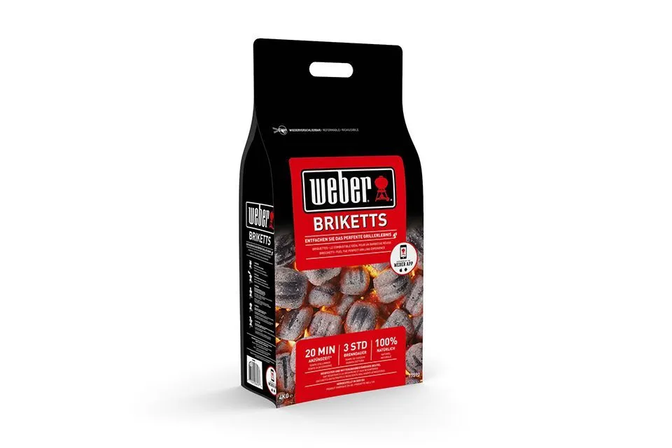 Weber | Briketten | 4kg Weber | Briketten | 4kg
