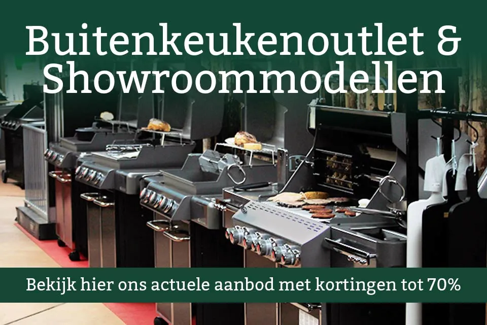 OUTLET | BUITENKEUKENS | Al vanaf 59,-