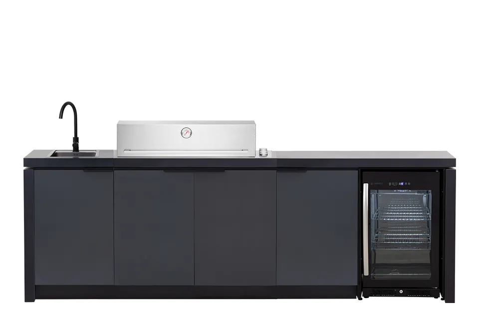 Beefeater | Buitenkeuken module Cabinex voor Signature 6-burner Standard Pack c/w Proline Roaster BB Beefeater | Buitenkeuken module Cabinex voor Signature 6-burner Standard Pack c/w Proline Roaster BB