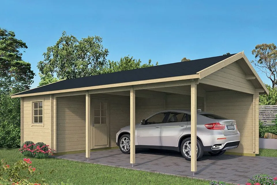 Tuindeco Carport Berging Ever