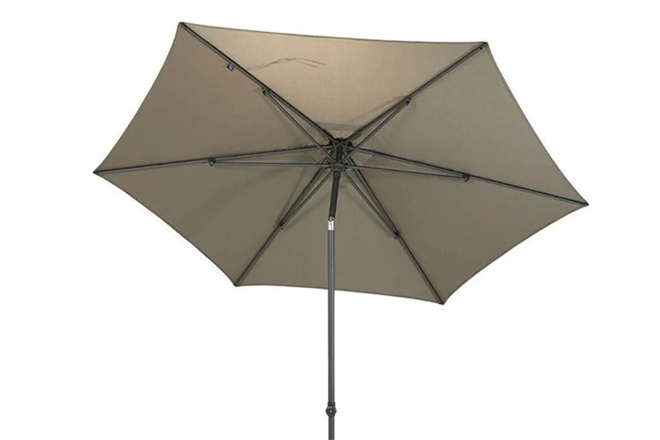 4 Seasons Outdoor Parasol Azzurro Ø 300 cm Taupe